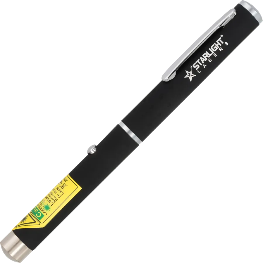 Green laserpointer SL-X1 photographed at an angle from above