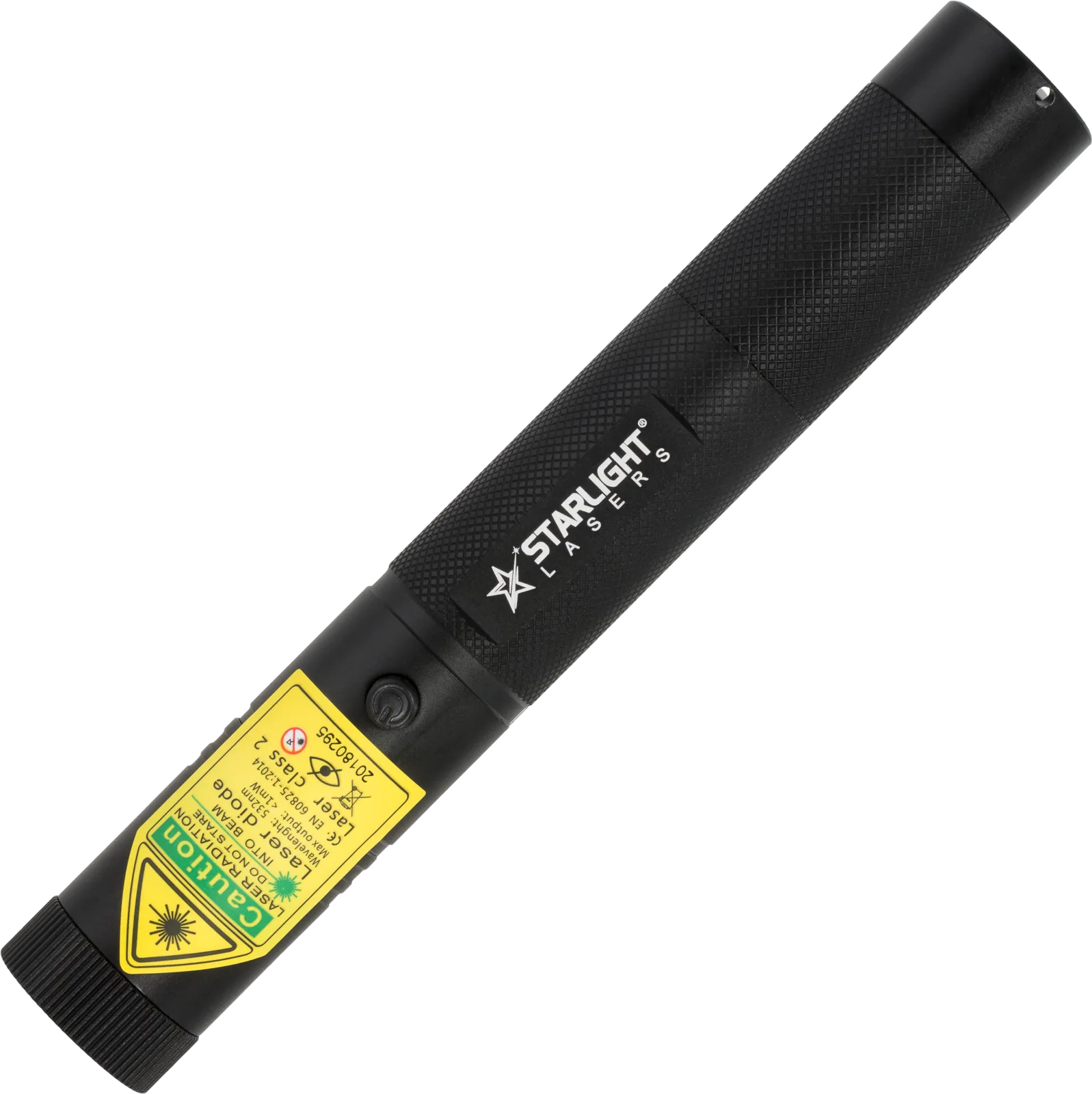 Pro green laserpointer SL-G3 photographed at an angle from above