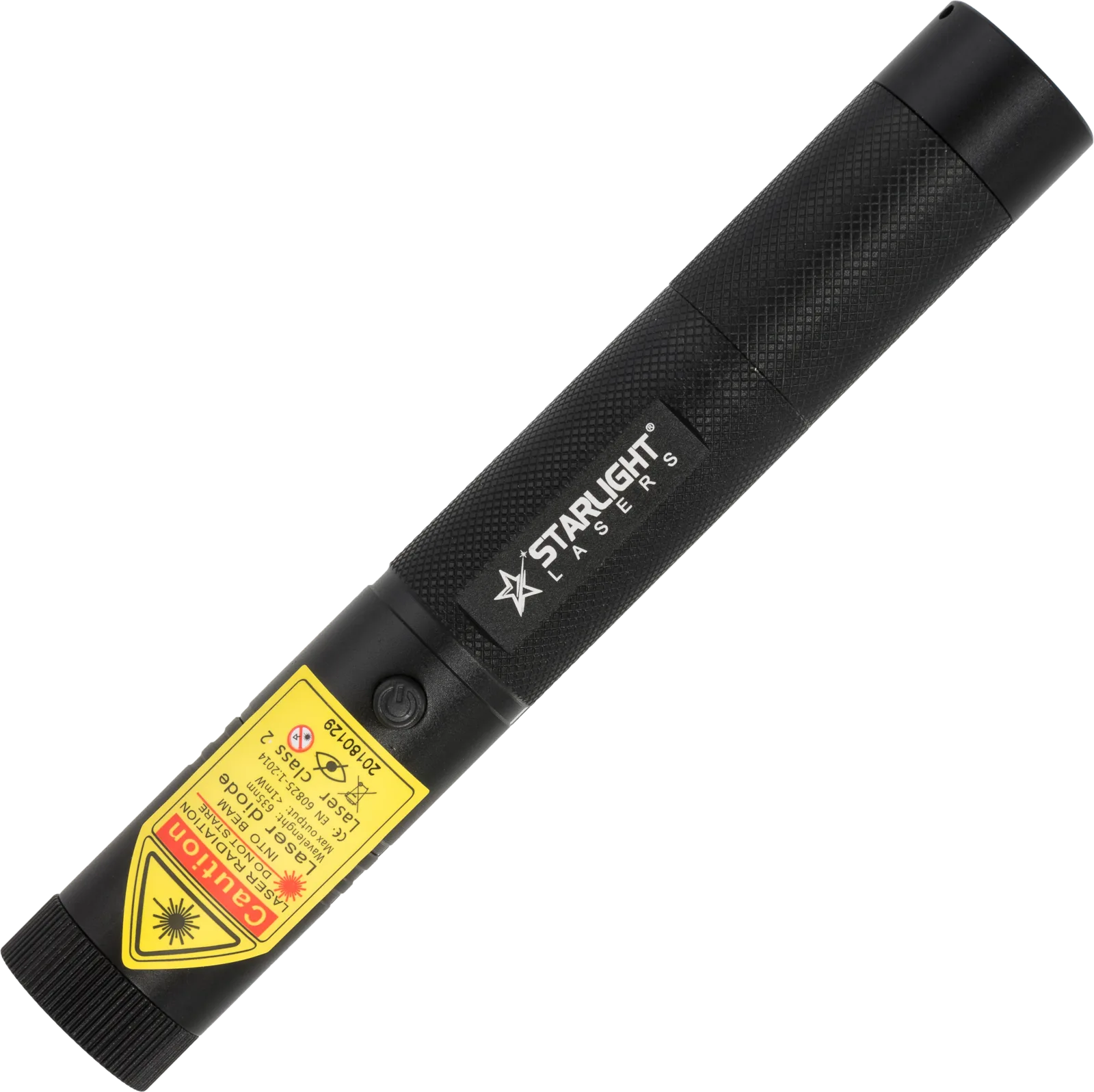 Pro red laserpointer SL-R1 photographed at an angle from above